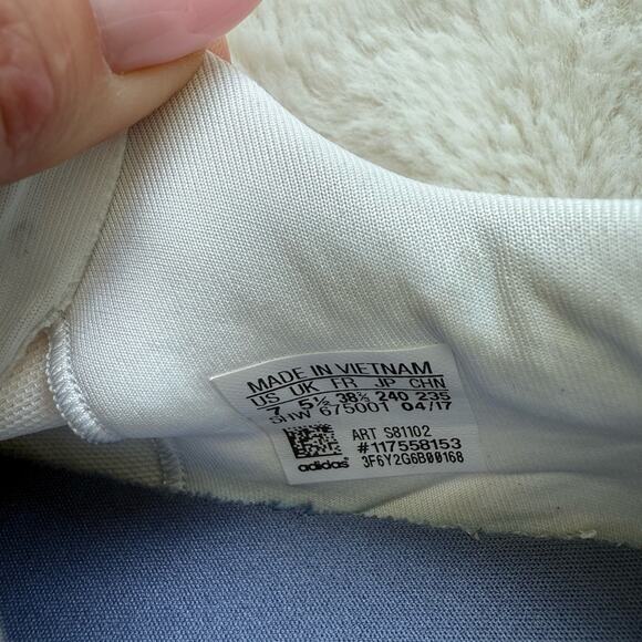 Adidas by Stella McCartney women white sneakers size 7 US - Picture 6 of 6